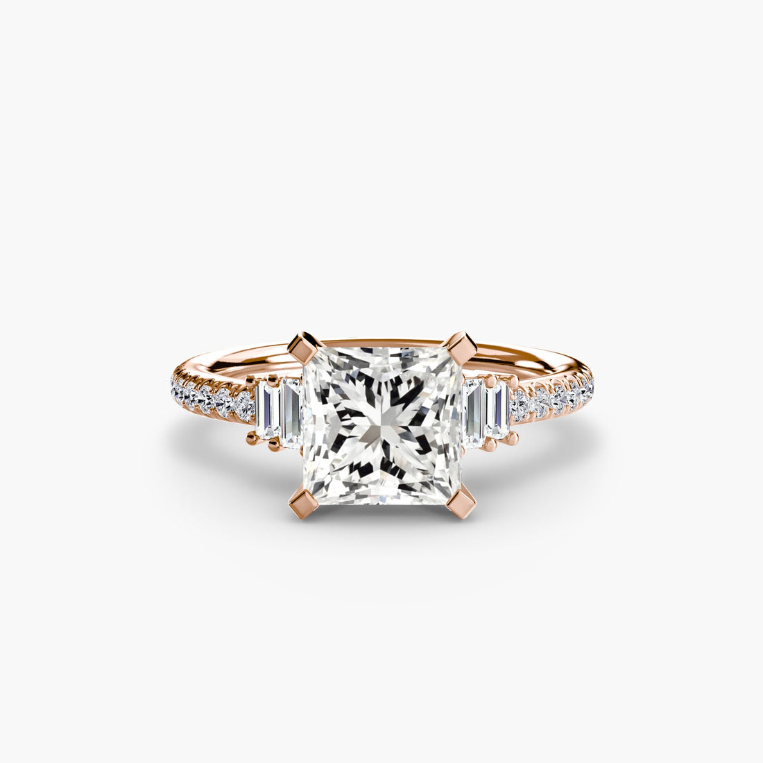 Solitaire with Pavé 4 ALZA