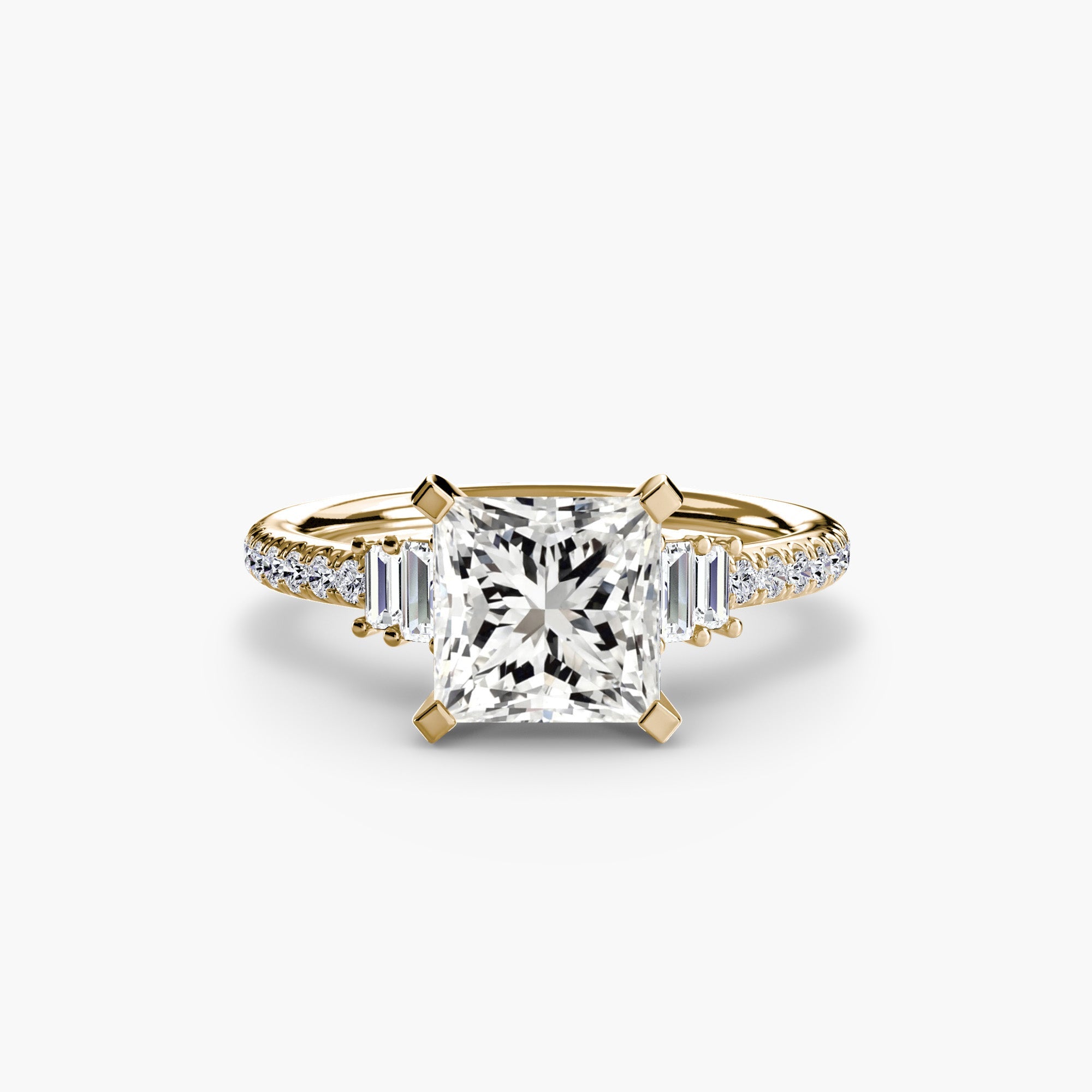 Solitaire with Pavé 4 ALZA