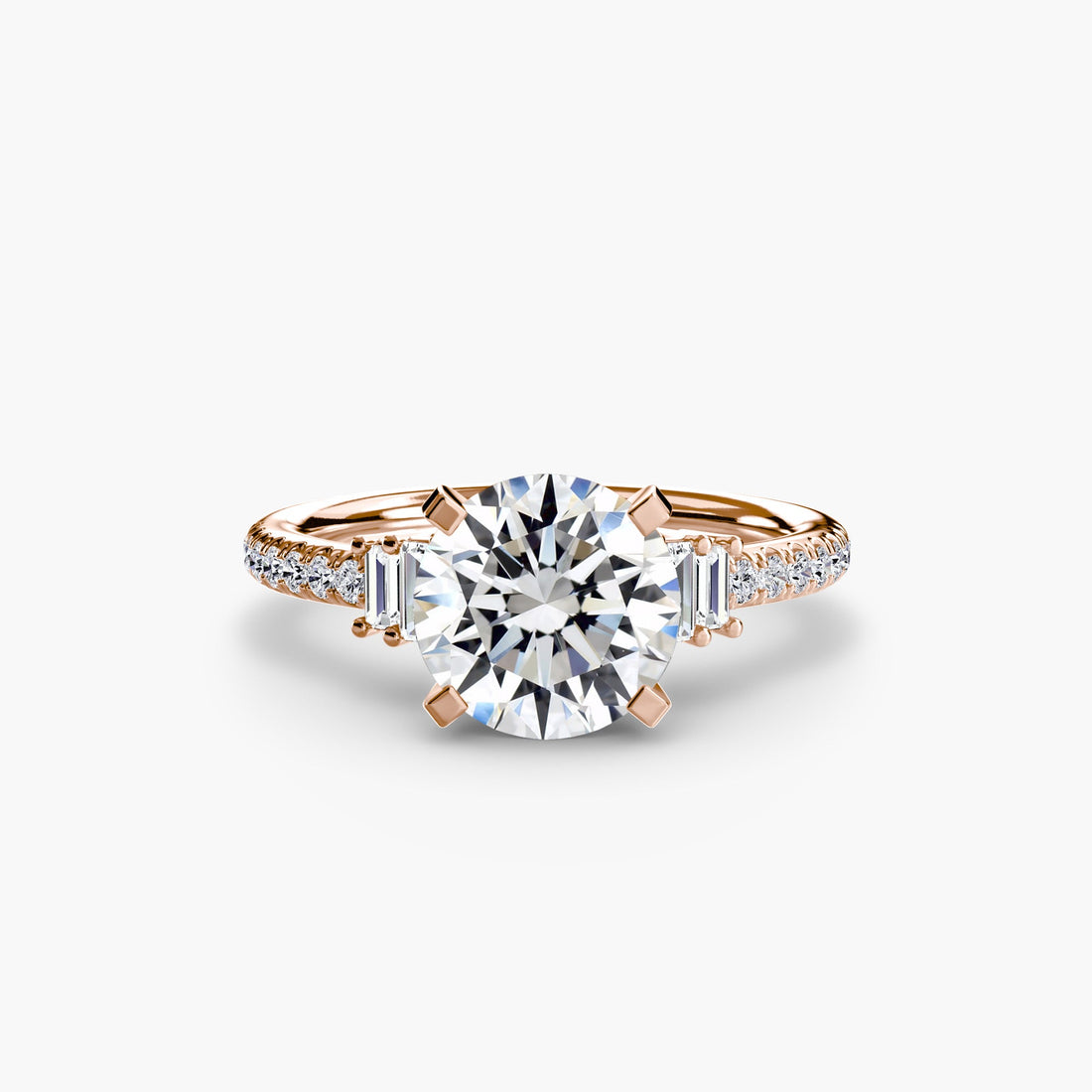 Solitaire with Pavé 4 ALZA