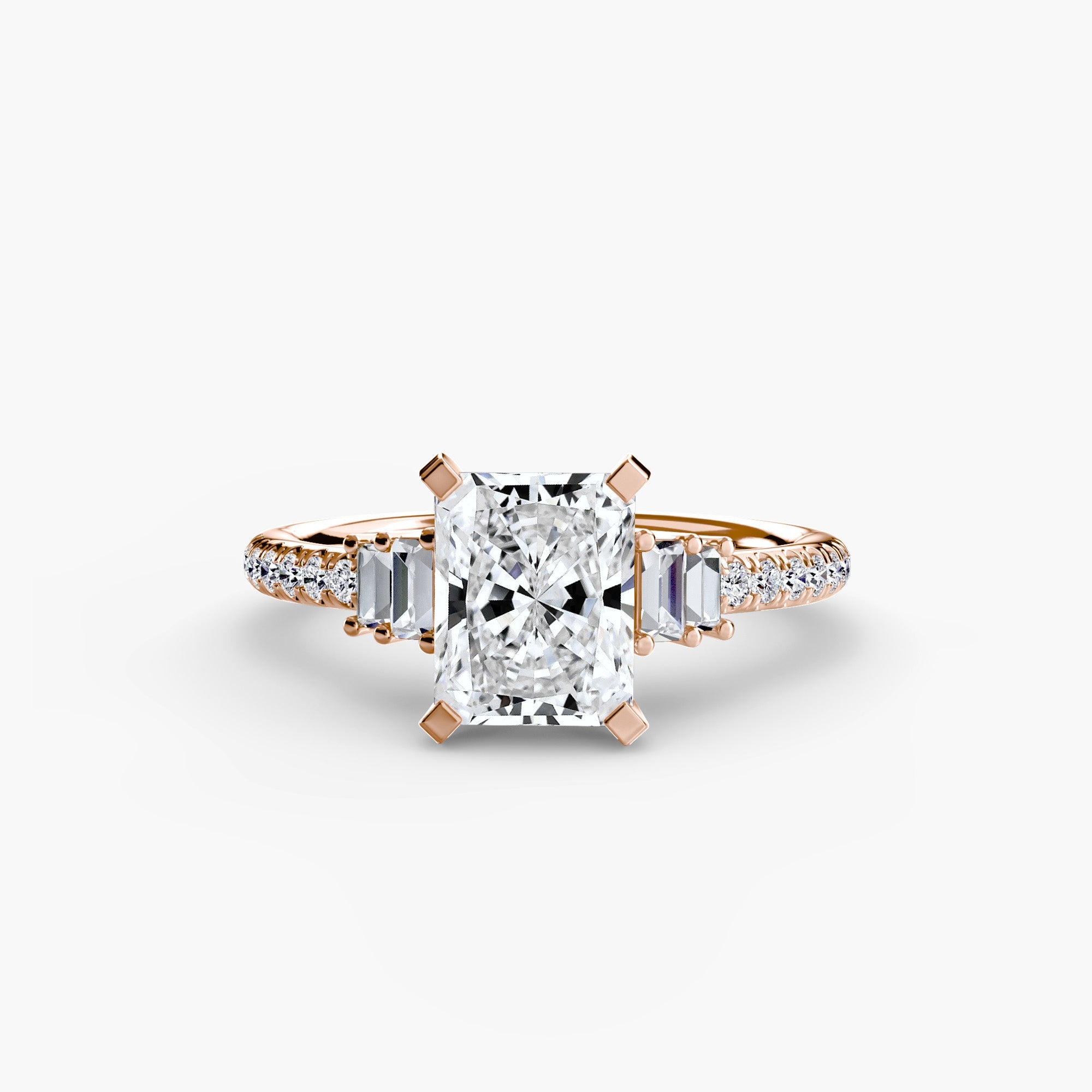 Solitaire with Pavé 4 ALZA