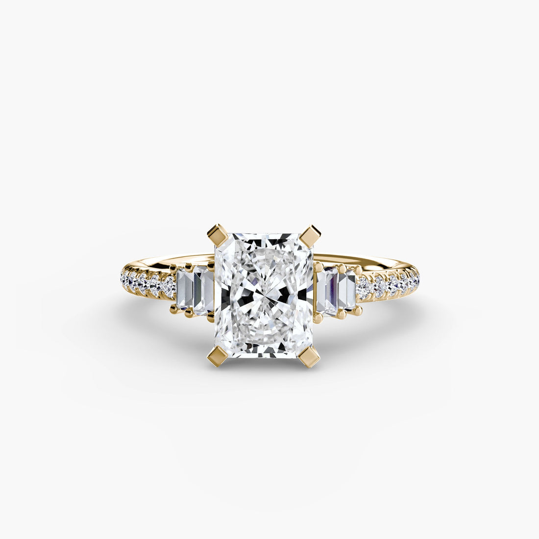Solitaire with Pavé 4 ALZA