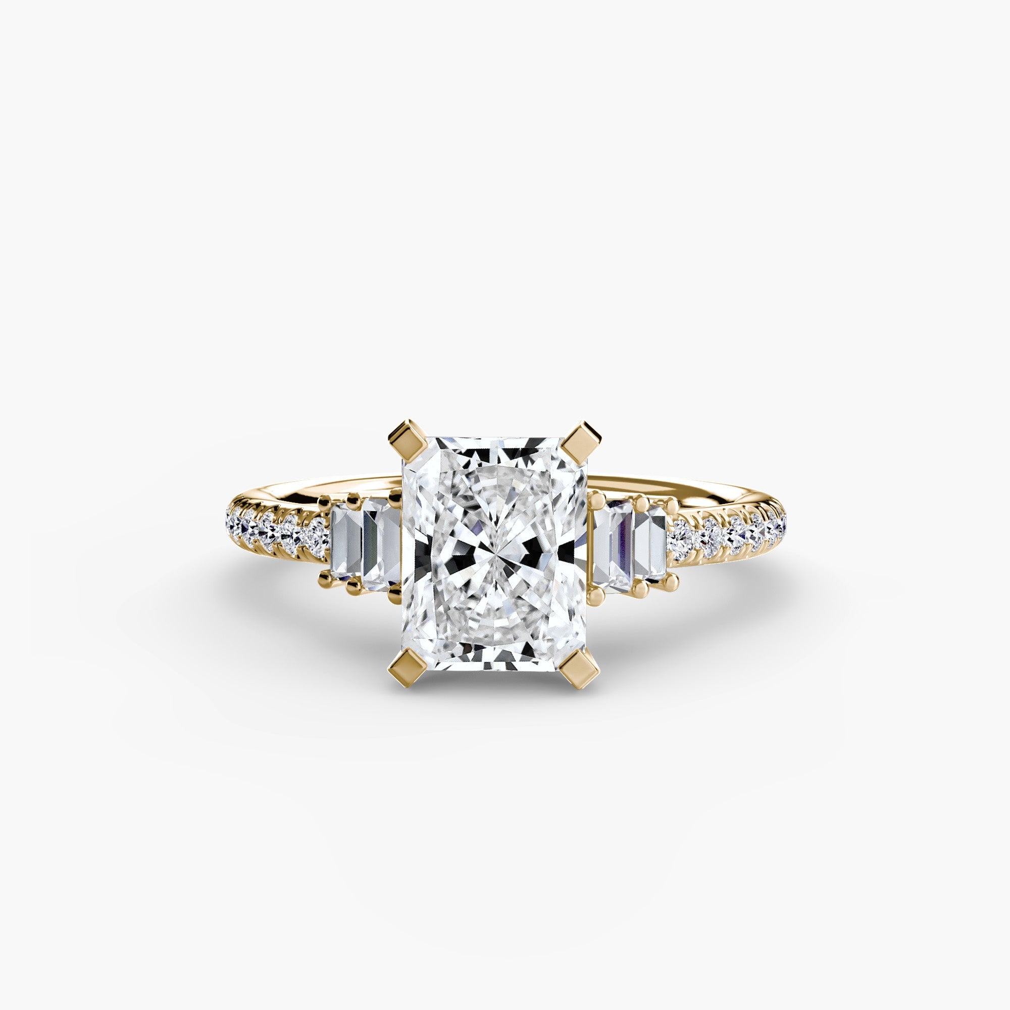Solitaire with Pavé 4 ALZA