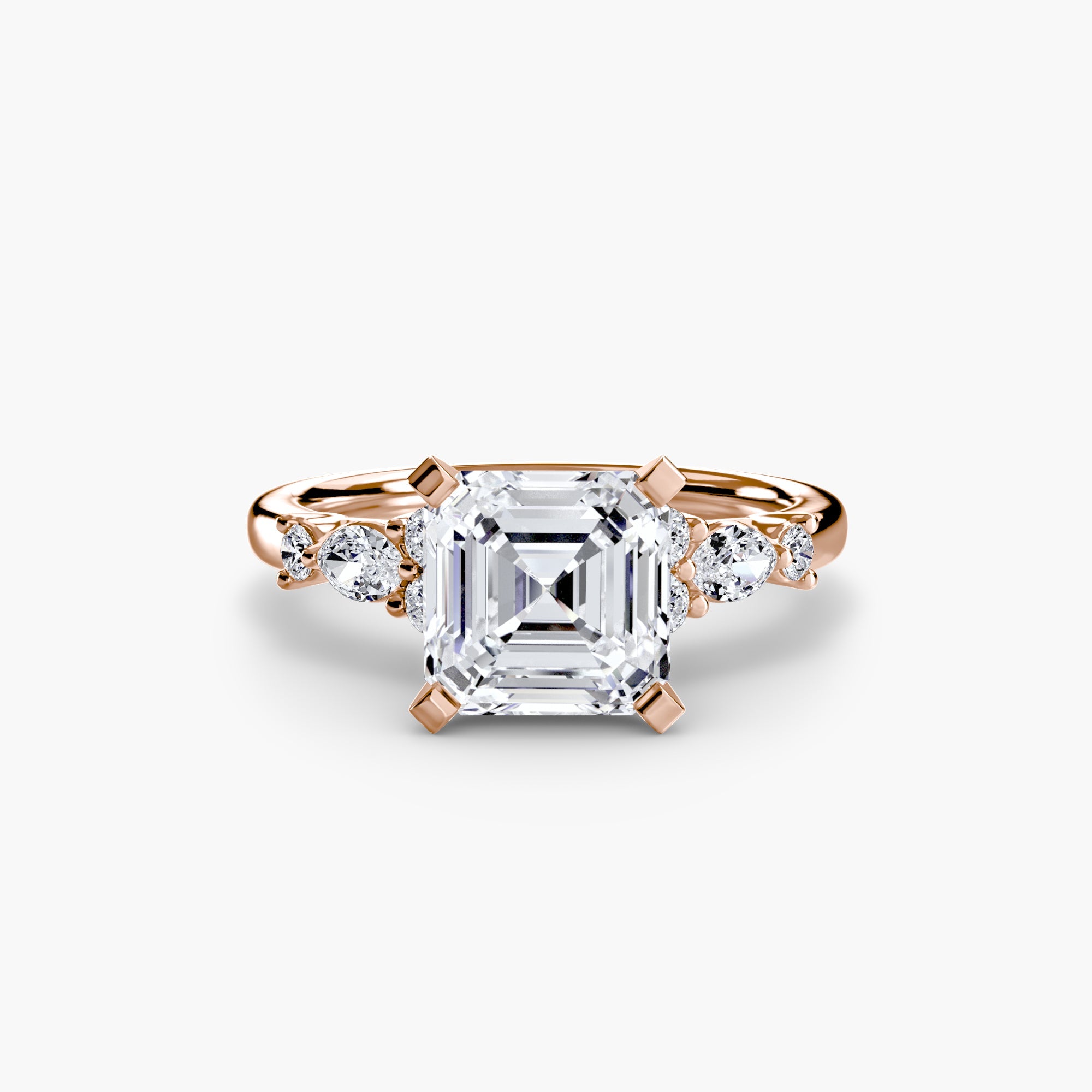 The Floral Accent Solitaire ALZA
