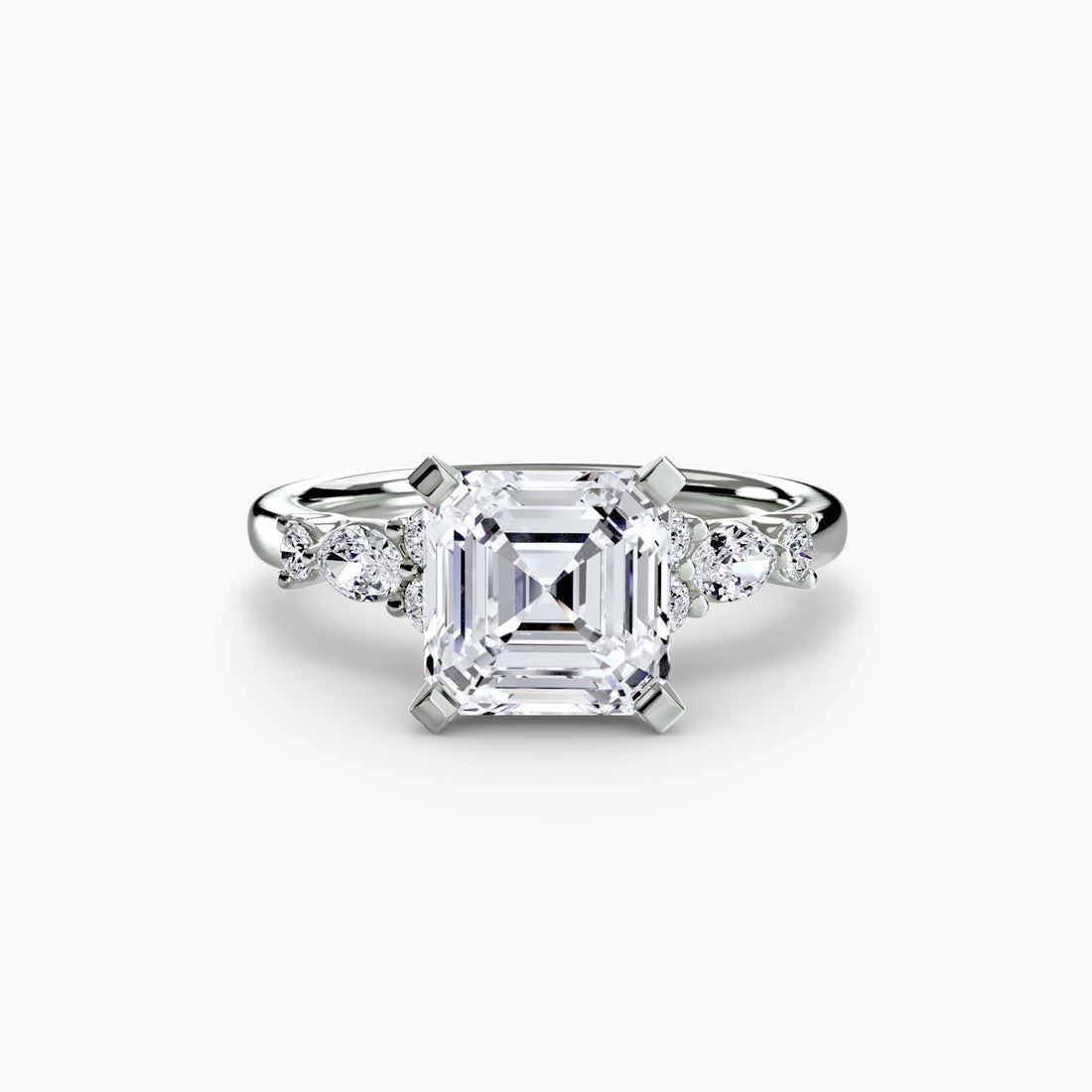 The Floral Accent Solitaire ALZA