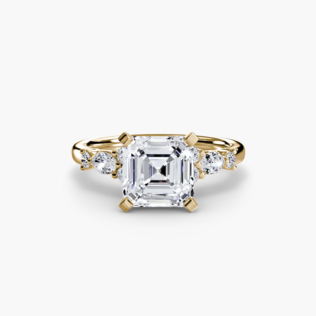 The Floral Accent Solitaire ALZA