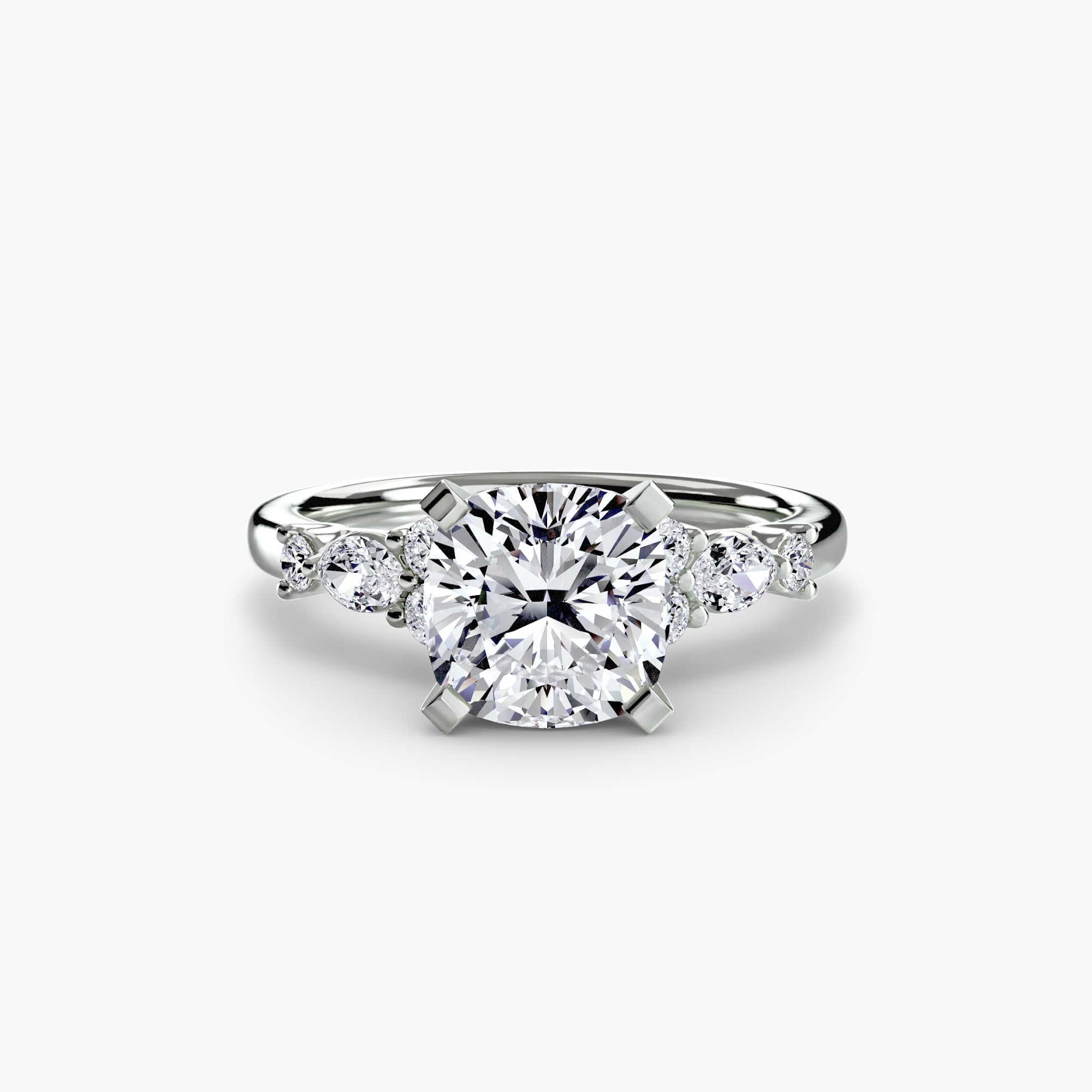 The Floral Accent Solitaire ALZA