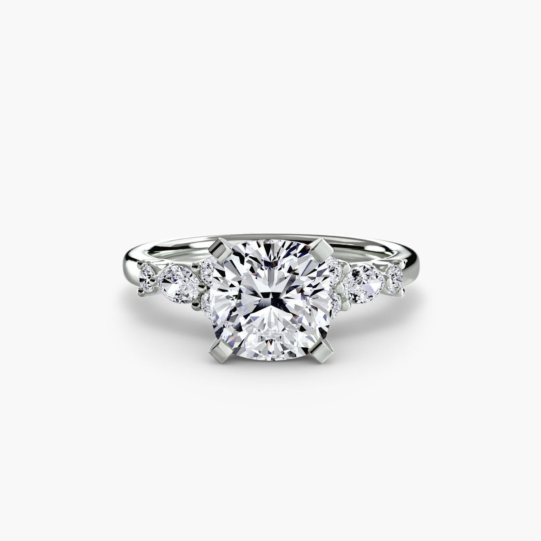 The Floral Accent Solitaire ALZA