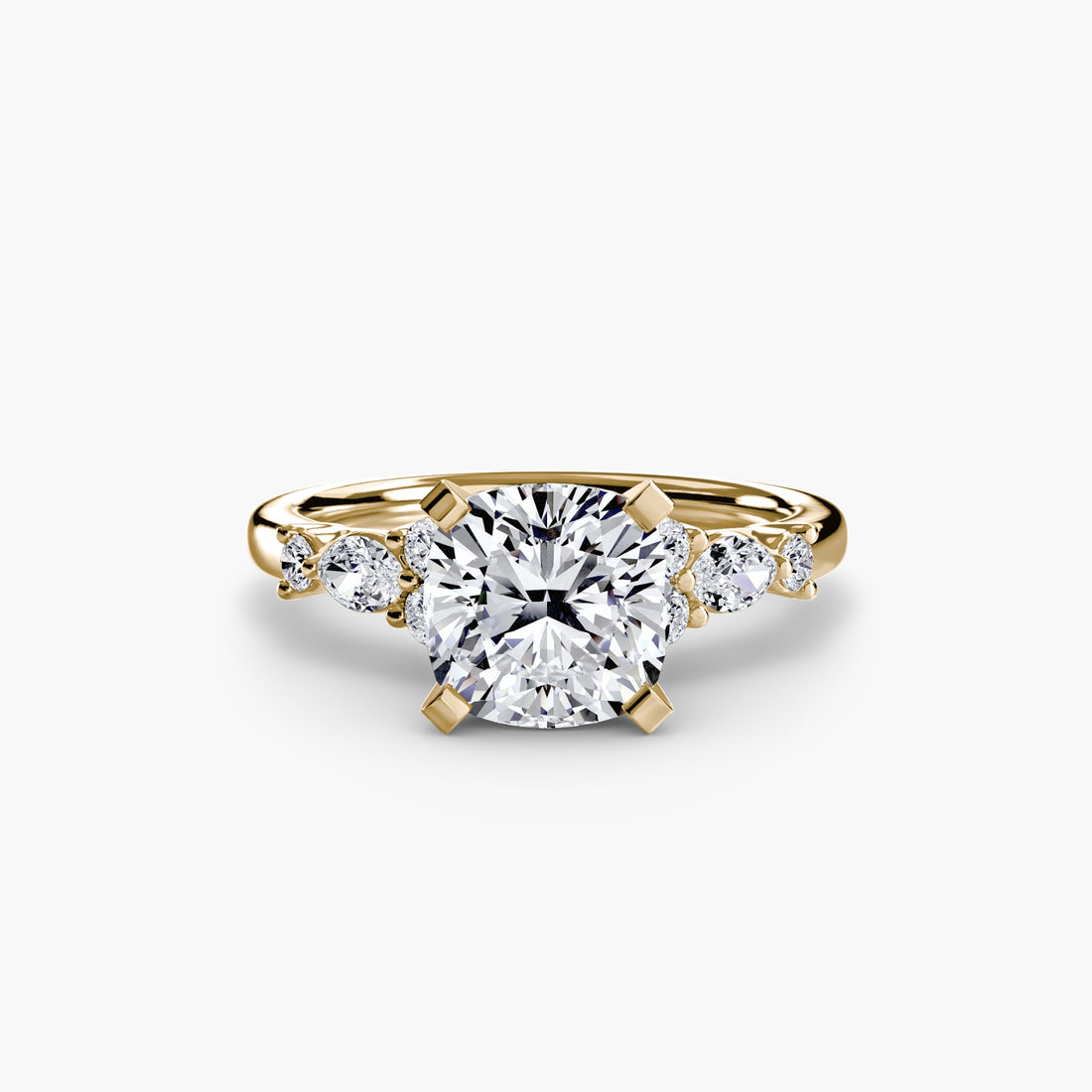 The Floral Accent Solitaire ALZA