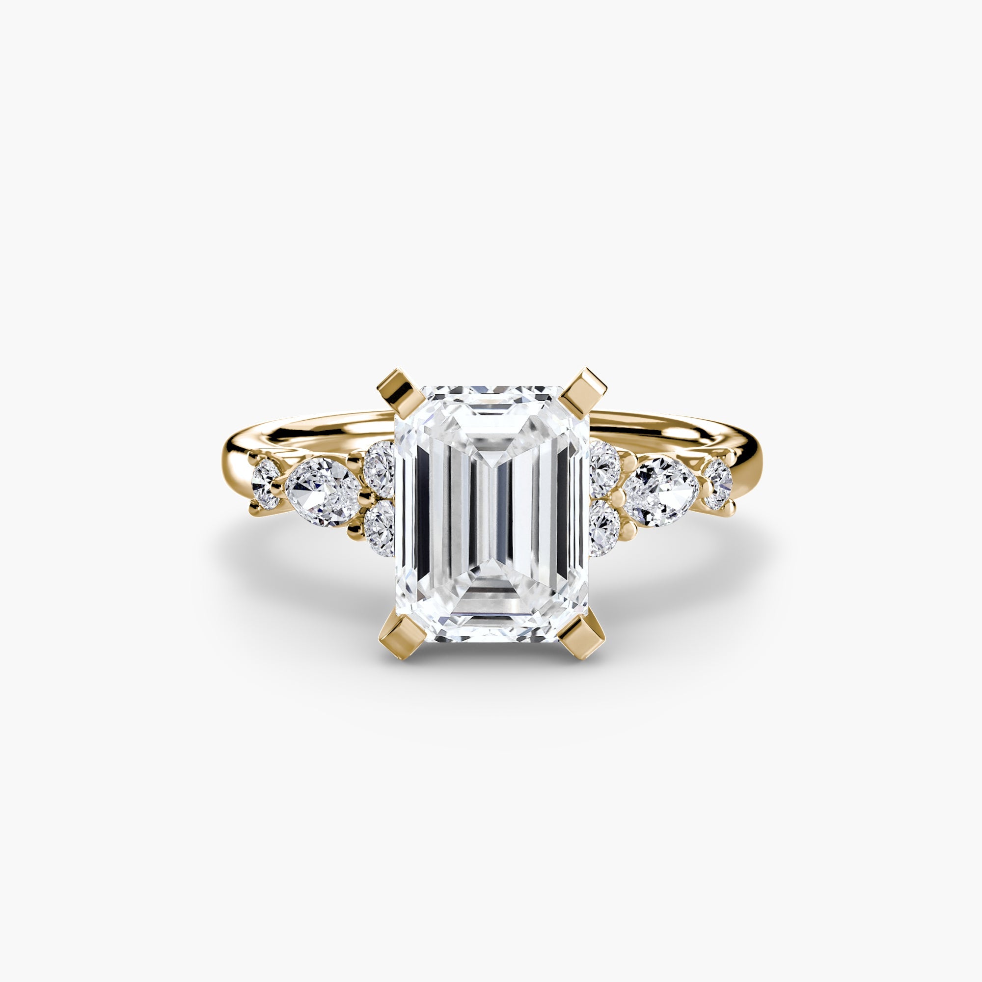 The Floral Accent Solitaire ALZA