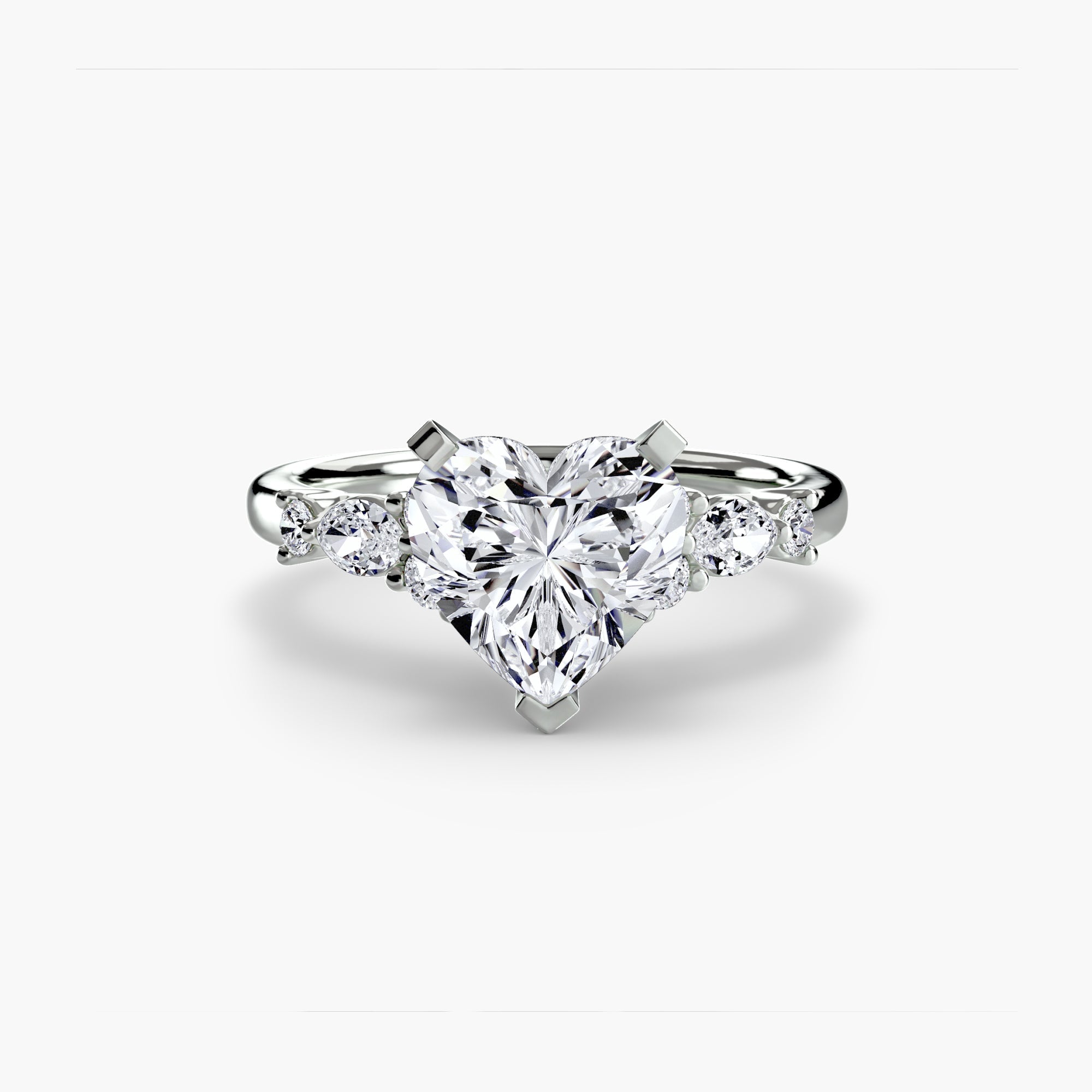 The Floral Accent Solitaire ALZA