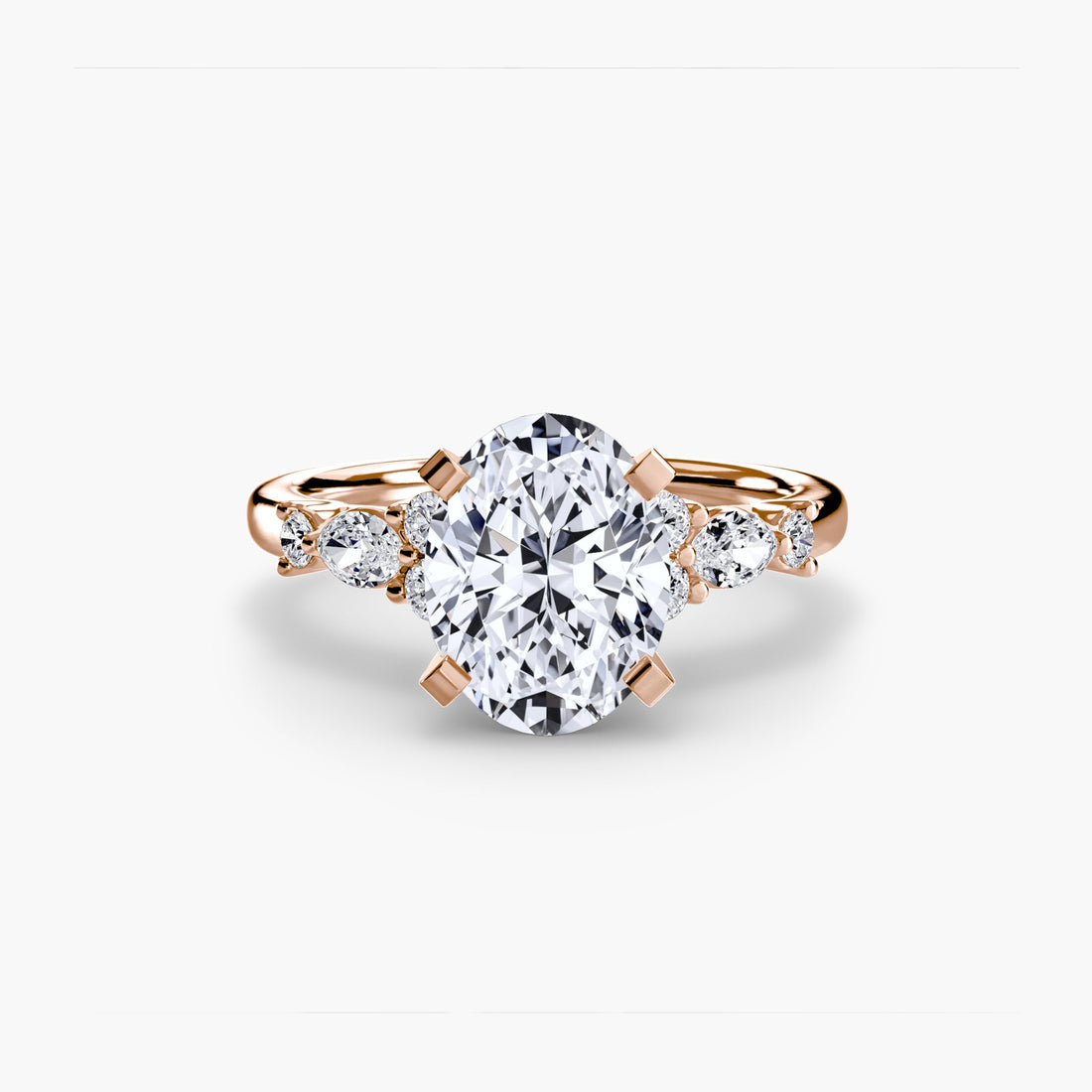 The Floral Accent Solitaire ALZA
