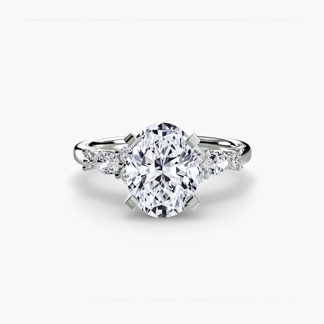 The Floral Accent Solitaire ALZA