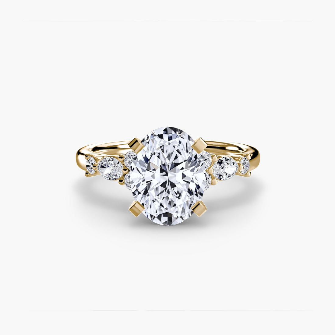 The Floral Accent Solitaire ALZA