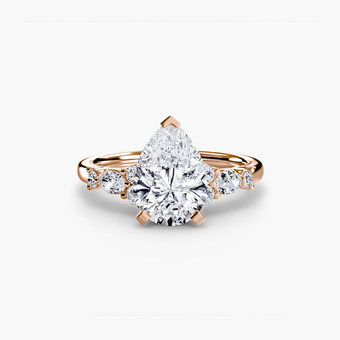 The Floral Accent Solitaire ALZA