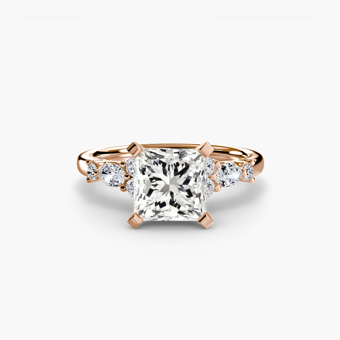 The Floral Accent Solitaire ALZA