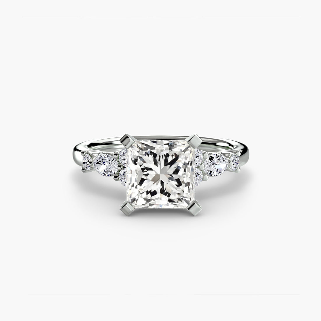 The Floral Accent Solitaire ALZA