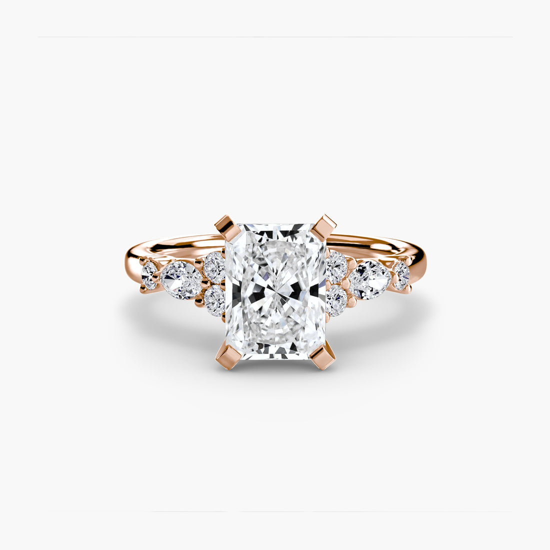 The Floral Accent Solitaire ALZA