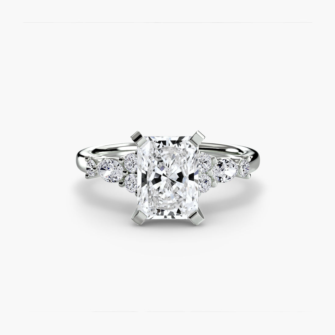 The Floral Accent Solitaire ALZA