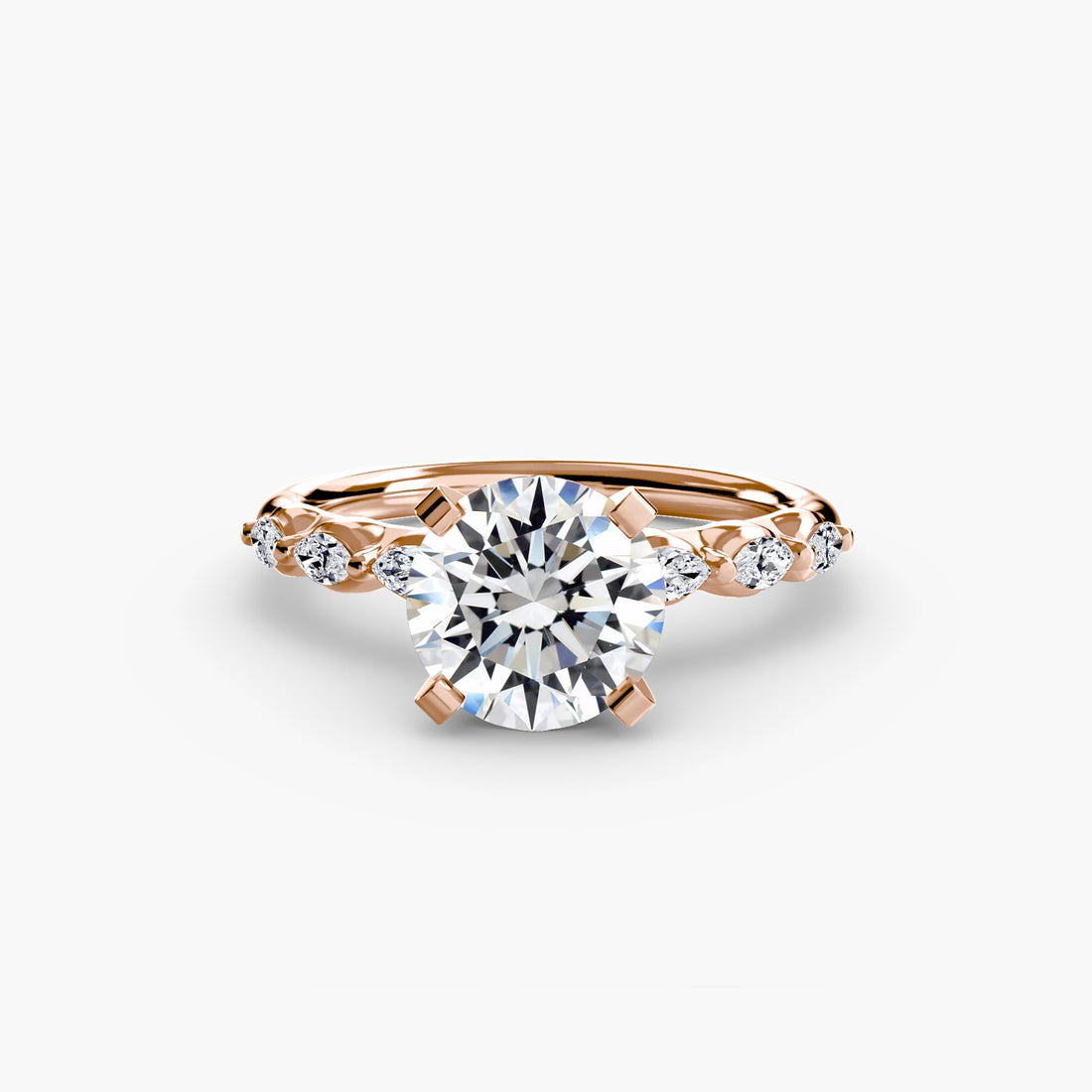 The Floral Accent Solitaire ALZA