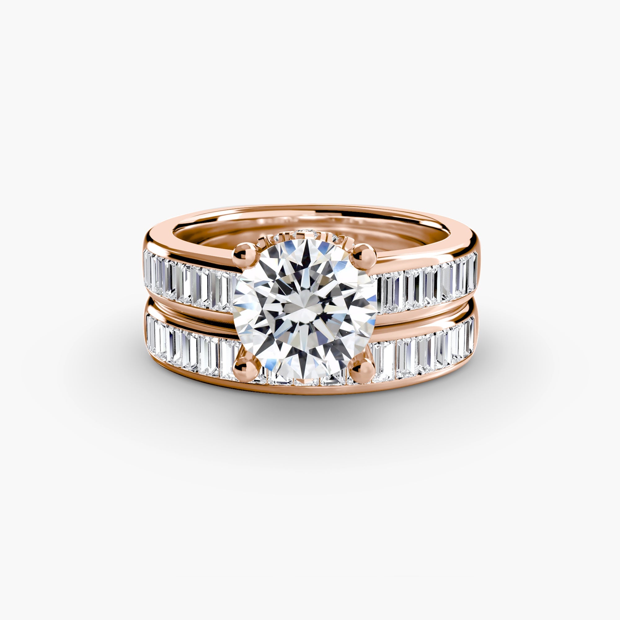 Baguette Channel Solitaire ALZA