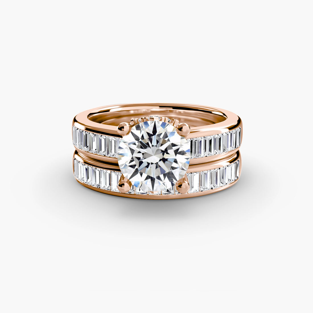 Baguette Channel Solitaire ALZA