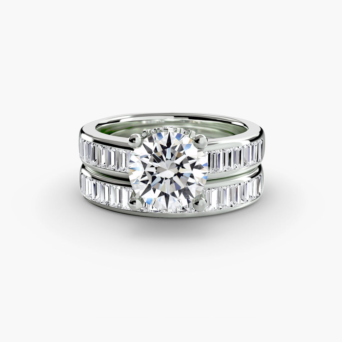 Baguette Channel Solitaire ALZA