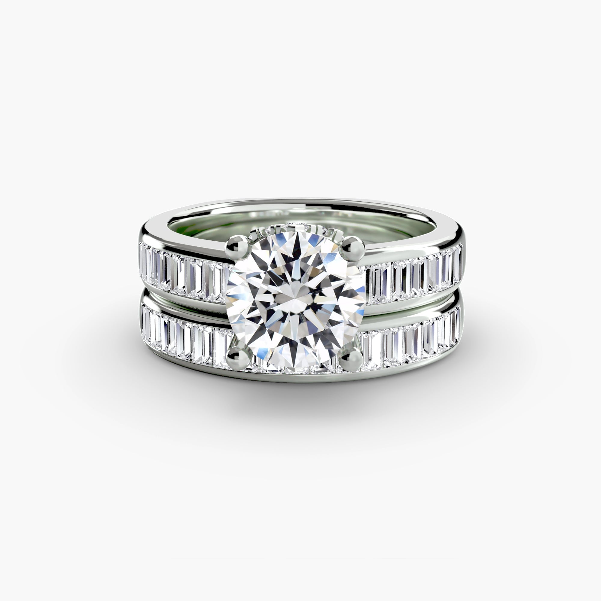 Baguette Channel Solitaire ALZA
