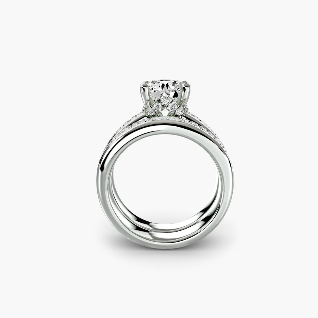 Baguette Channel Solitaire ALZA