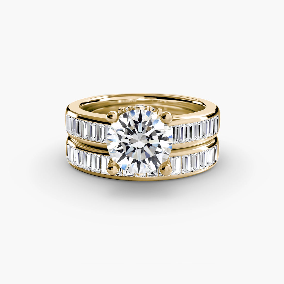 Baguette Channel Solitaire ALZA