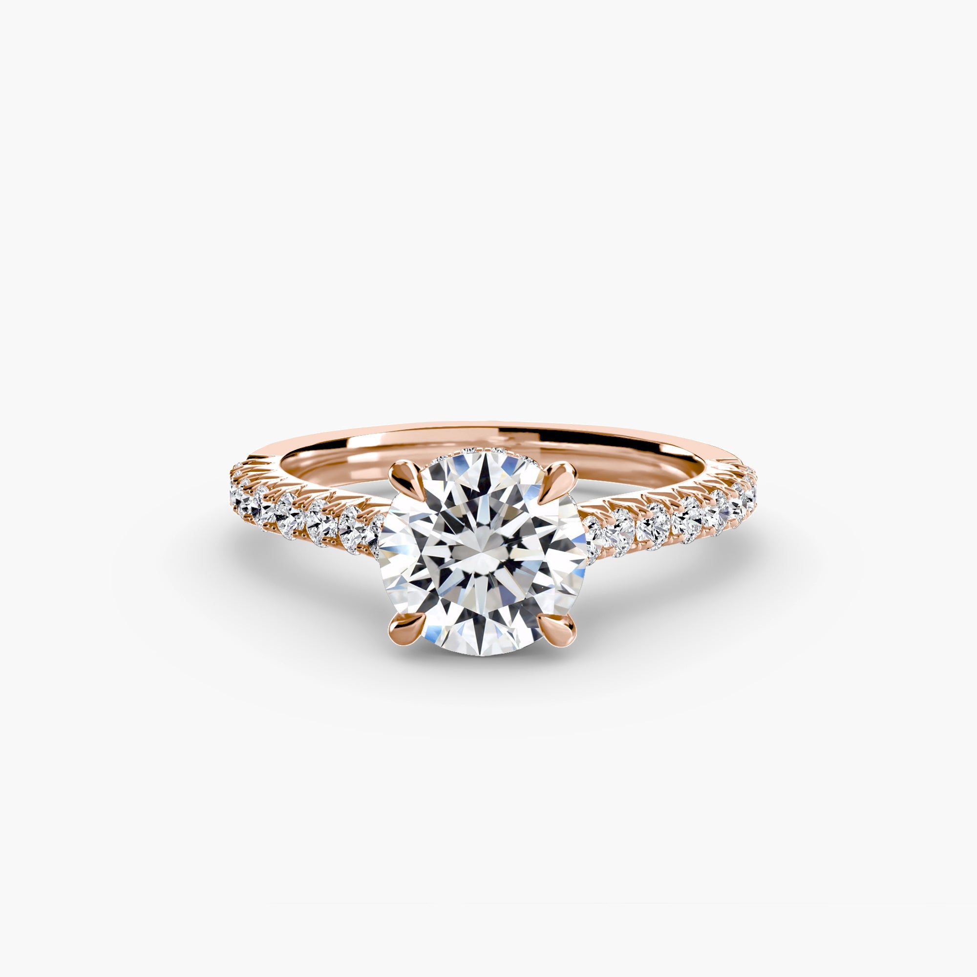 Solitaire with Pavé 5 ALZA