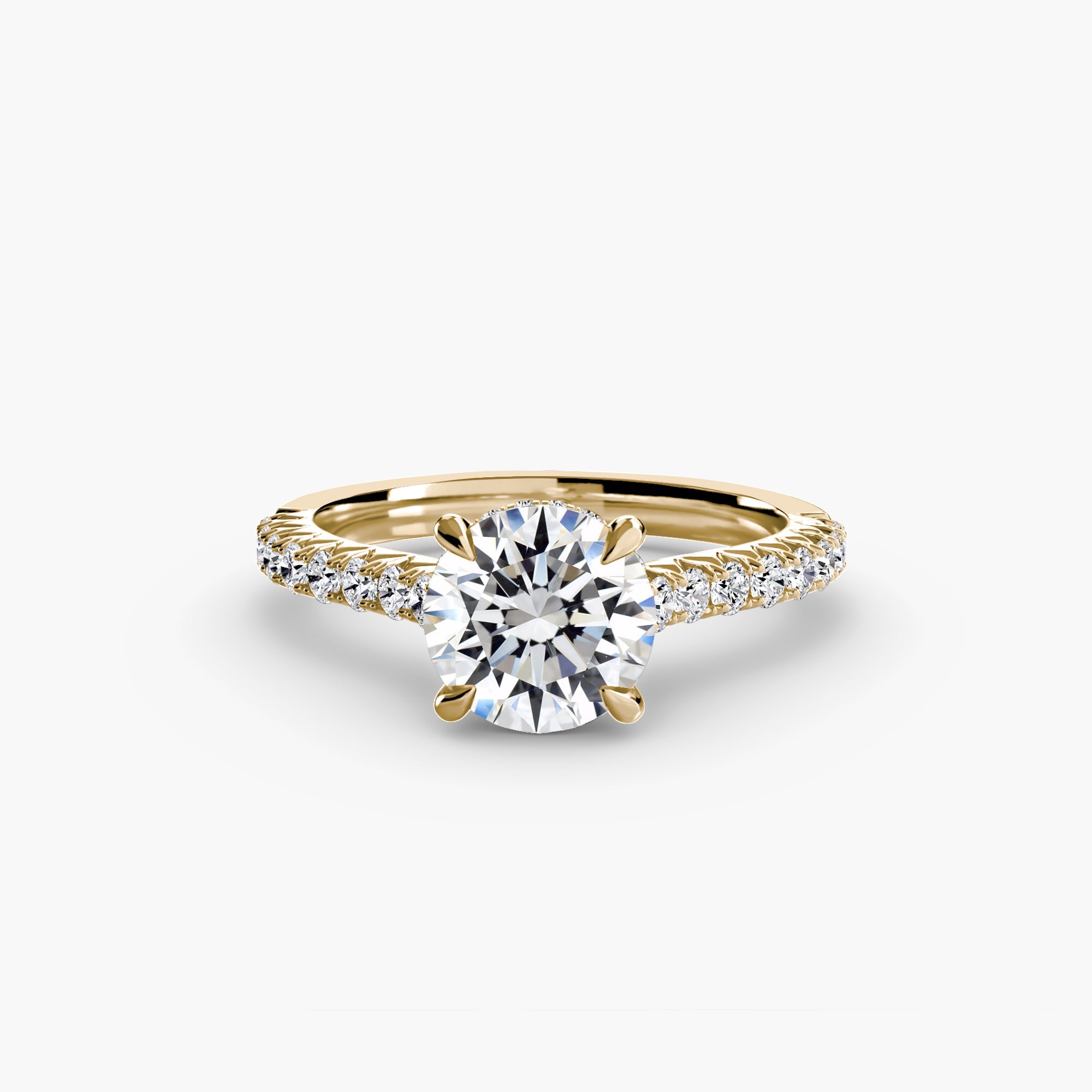 Solitaire with Pavé 5 ALZA