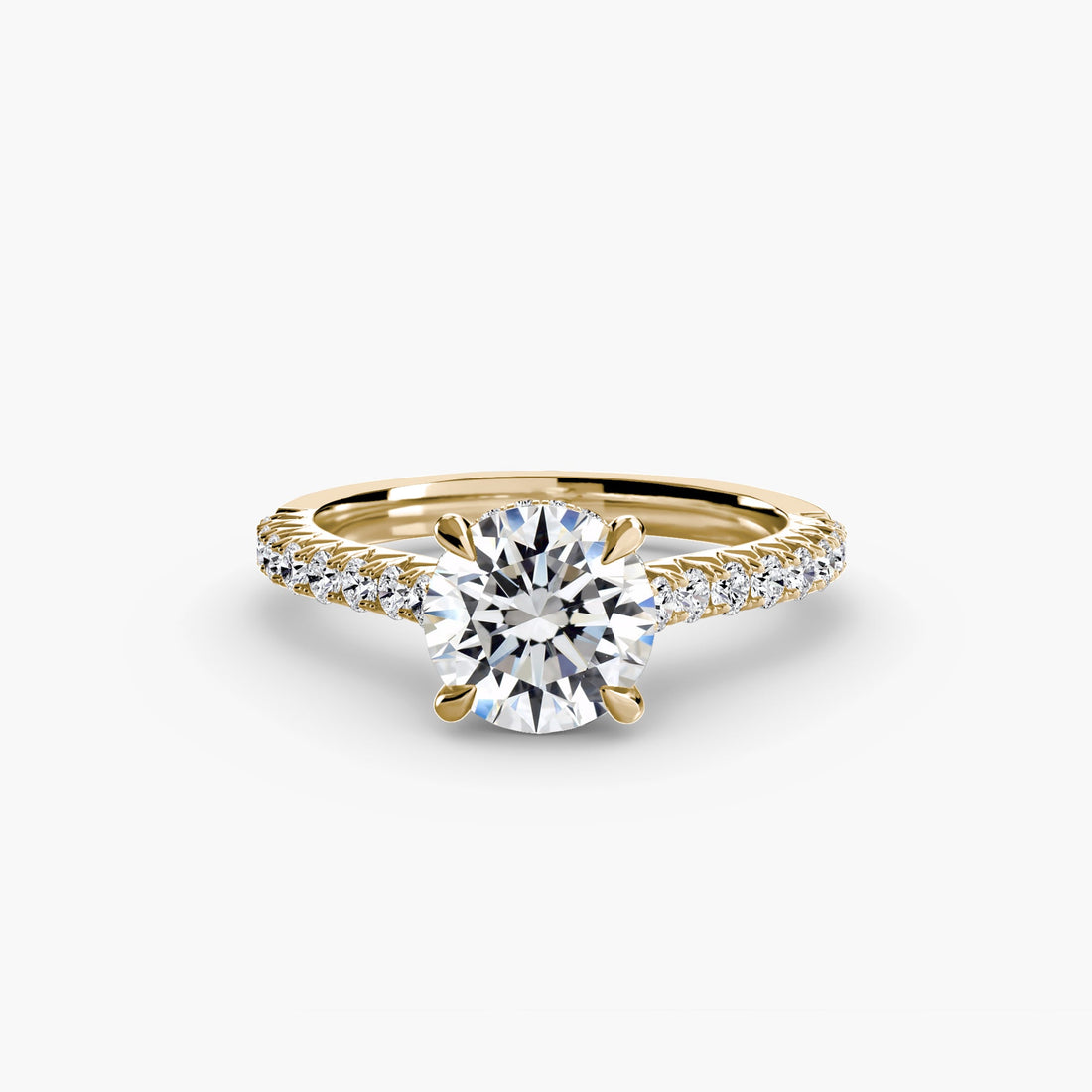 Solitaire with Pavé 5 ALZA