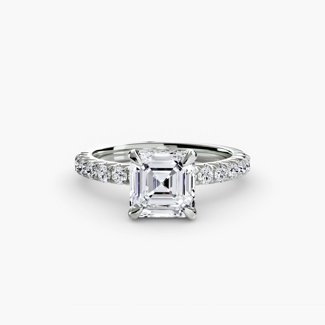 Solitaire with Pavé 6 ALZA