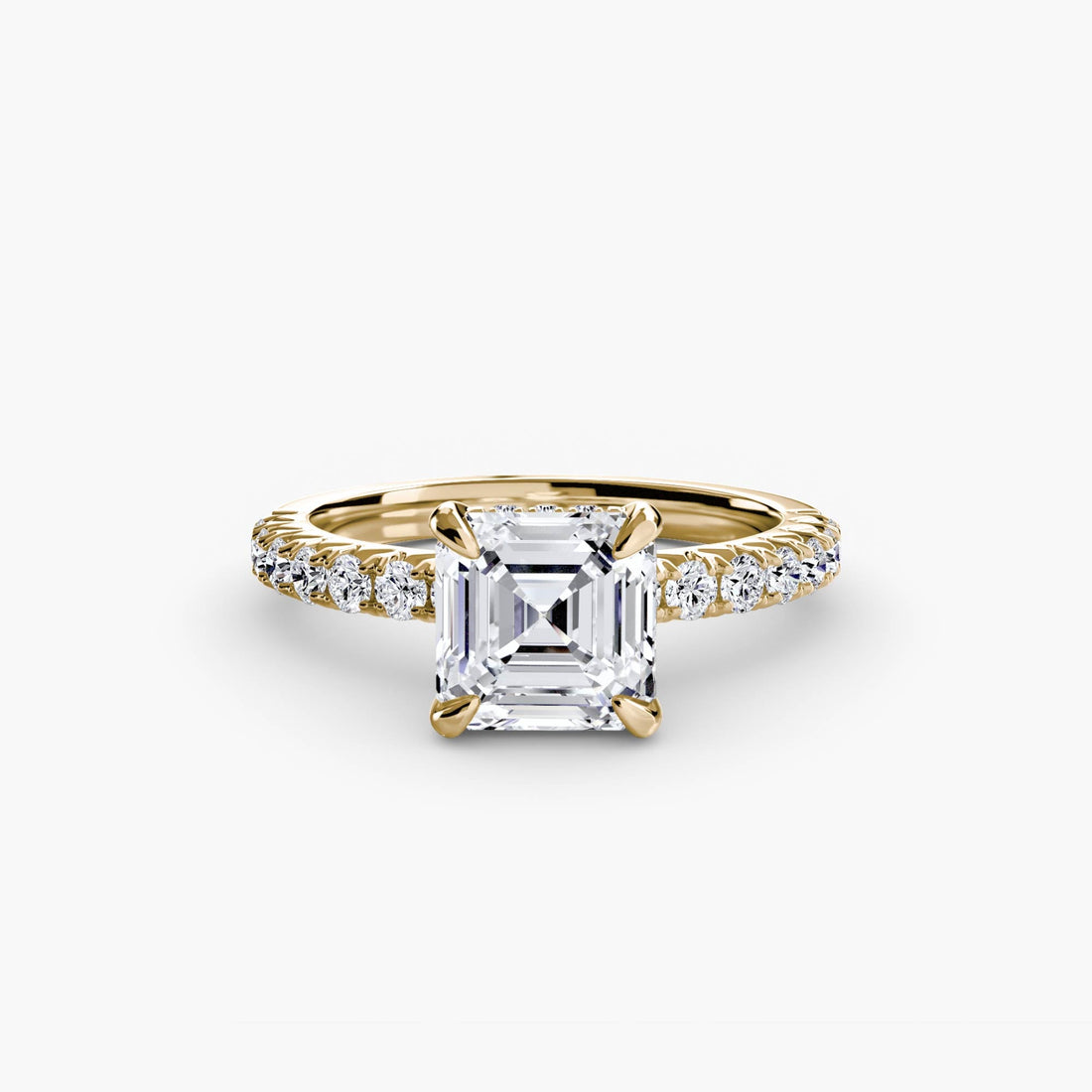 Solitaire with Pavé 6 ALZA
