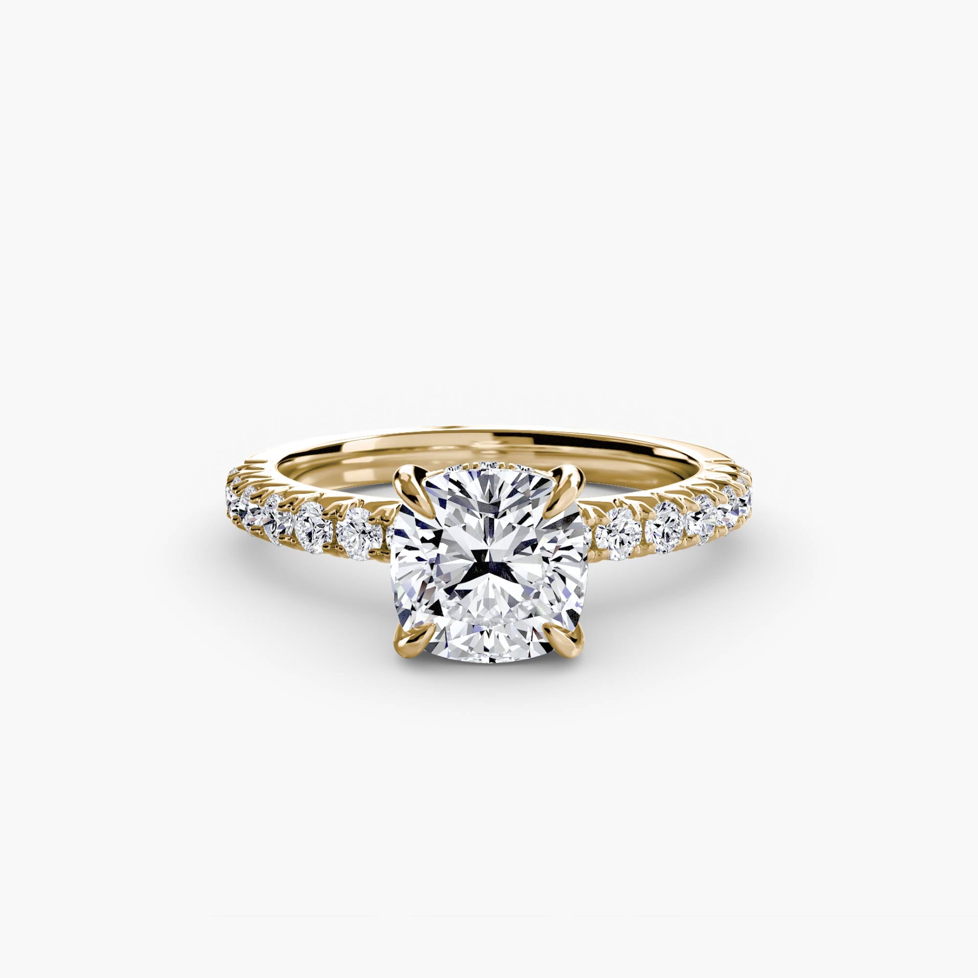 Solitaire with Pavé 6 ALZA