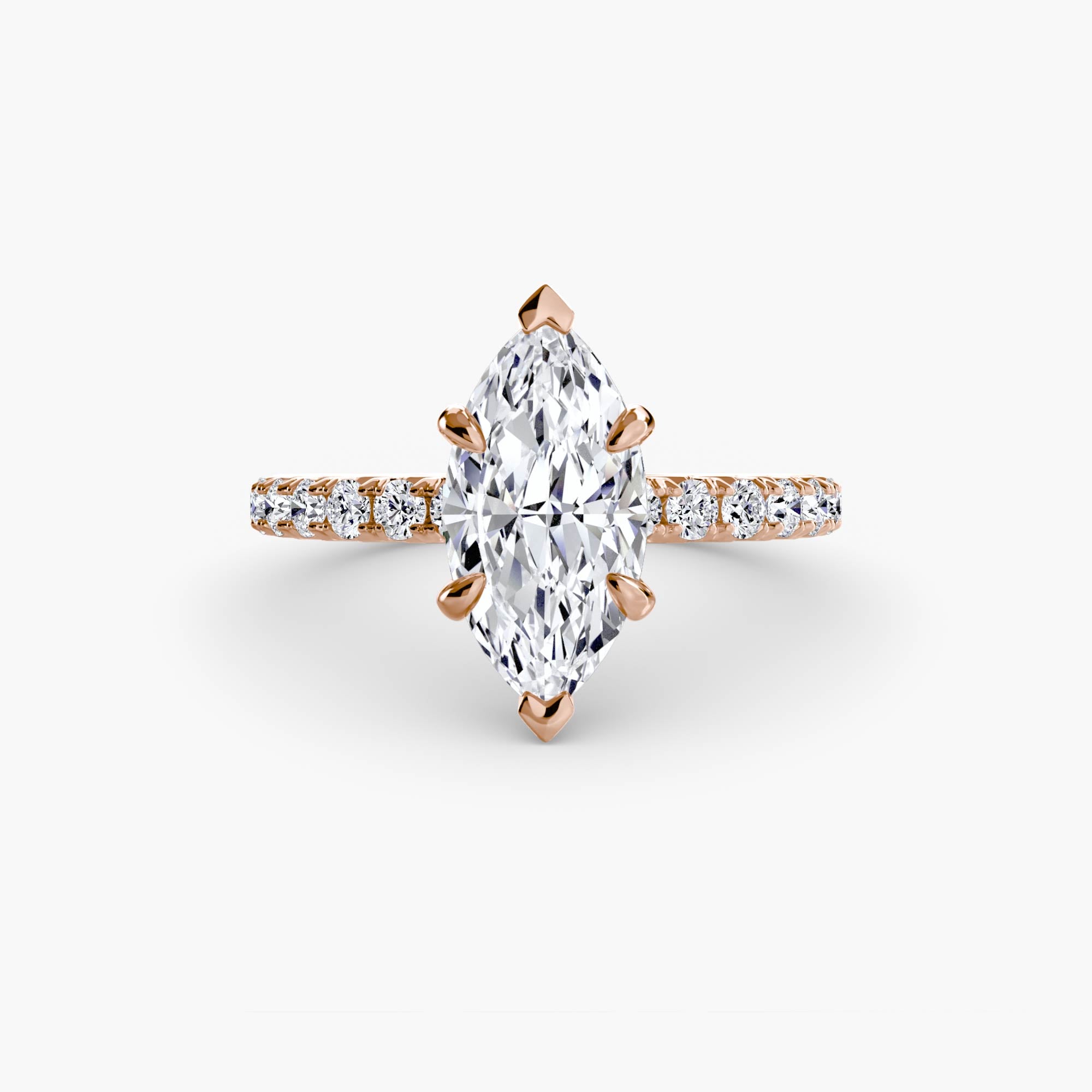 Solitaire with Pavé 6 ALZA