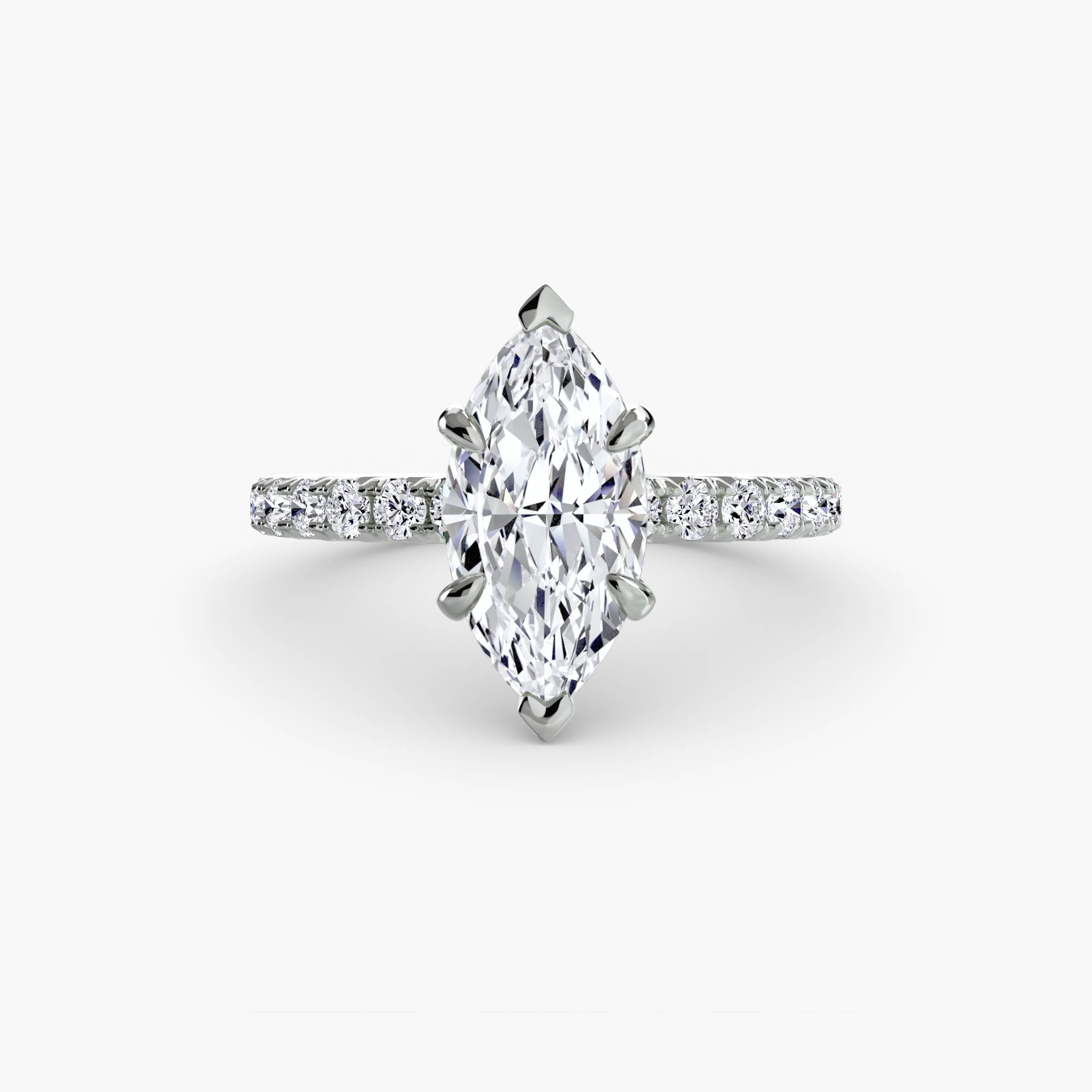 Solitaire with Pavé 6 ALZA