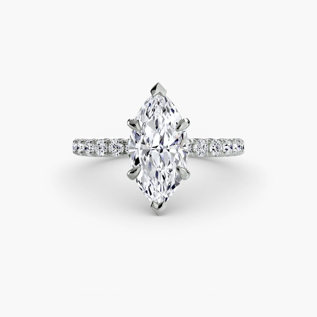 Solitaire with Pavé 6 ALZA