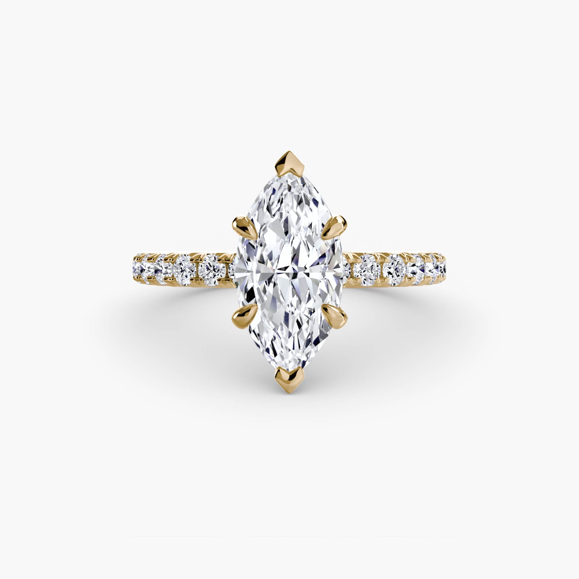Solitaire with Pavé 6 ALZA