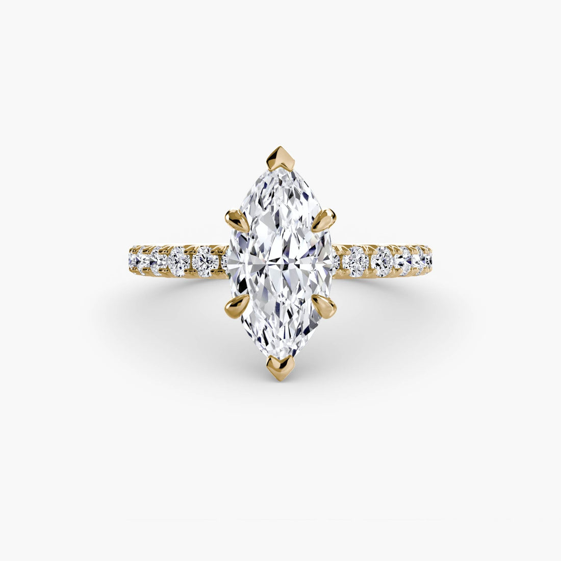 Solitaire with Pavé 6 ALZA