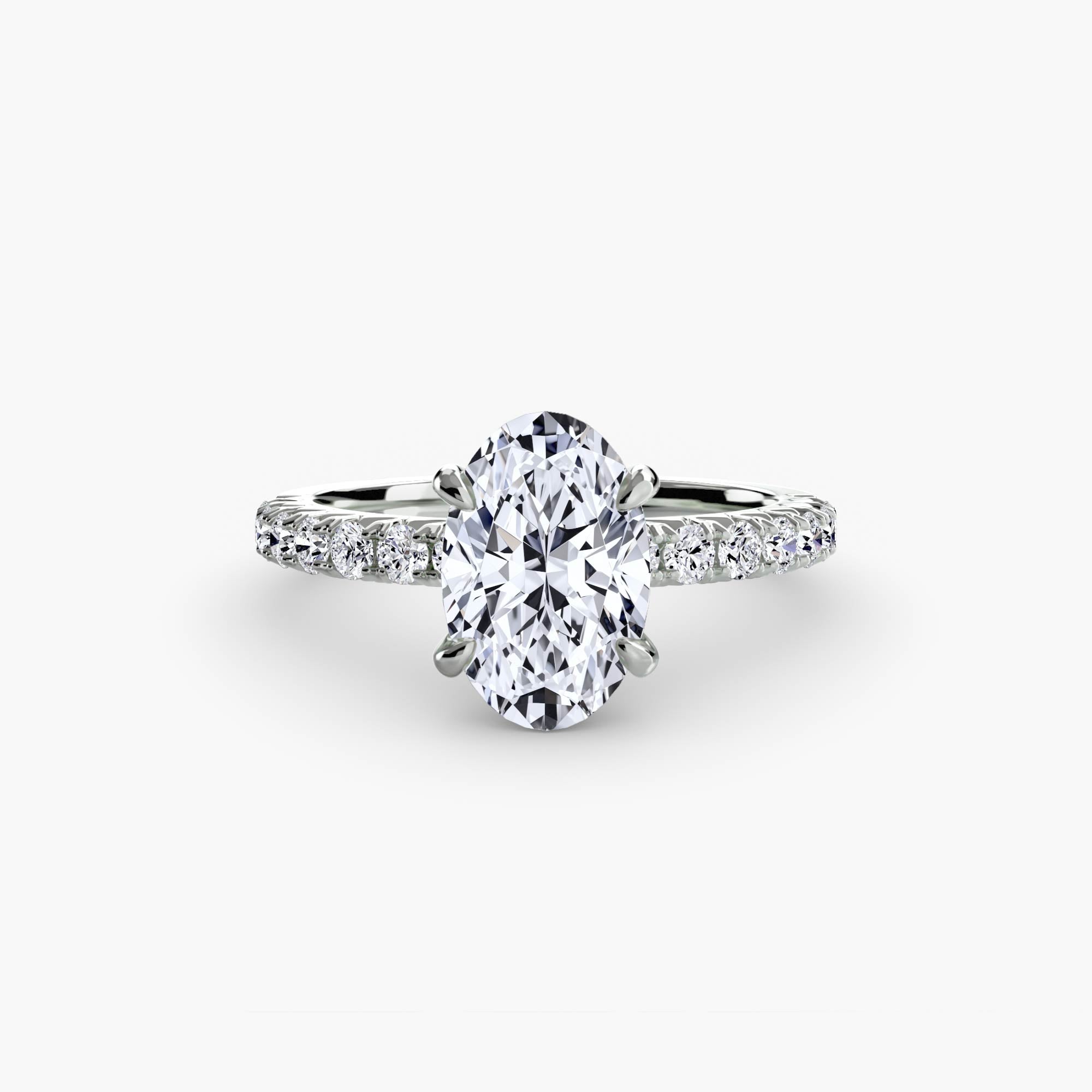 Solitaire with Pavé 6 ALZA