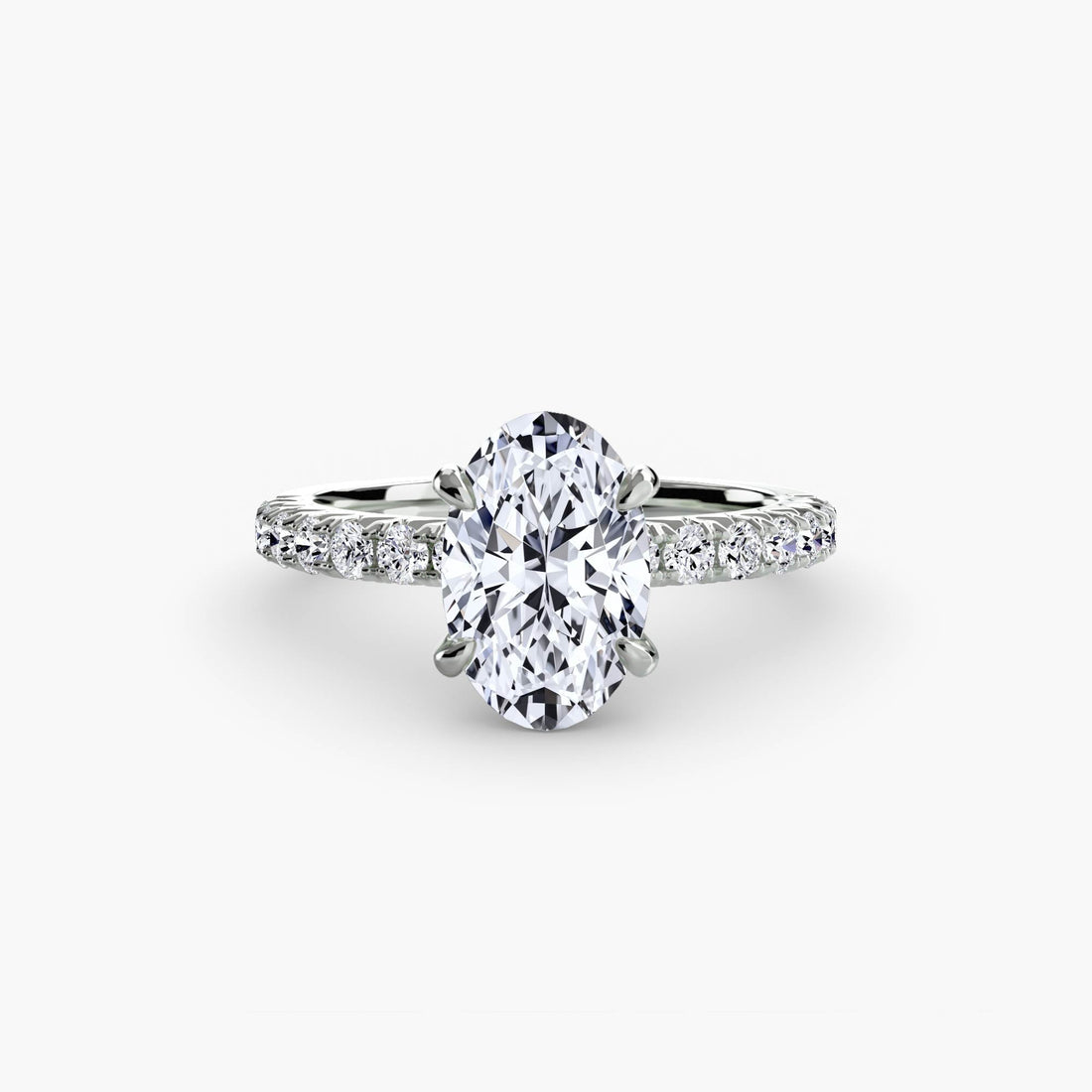 Solitaire with Pavé 6 ALZA