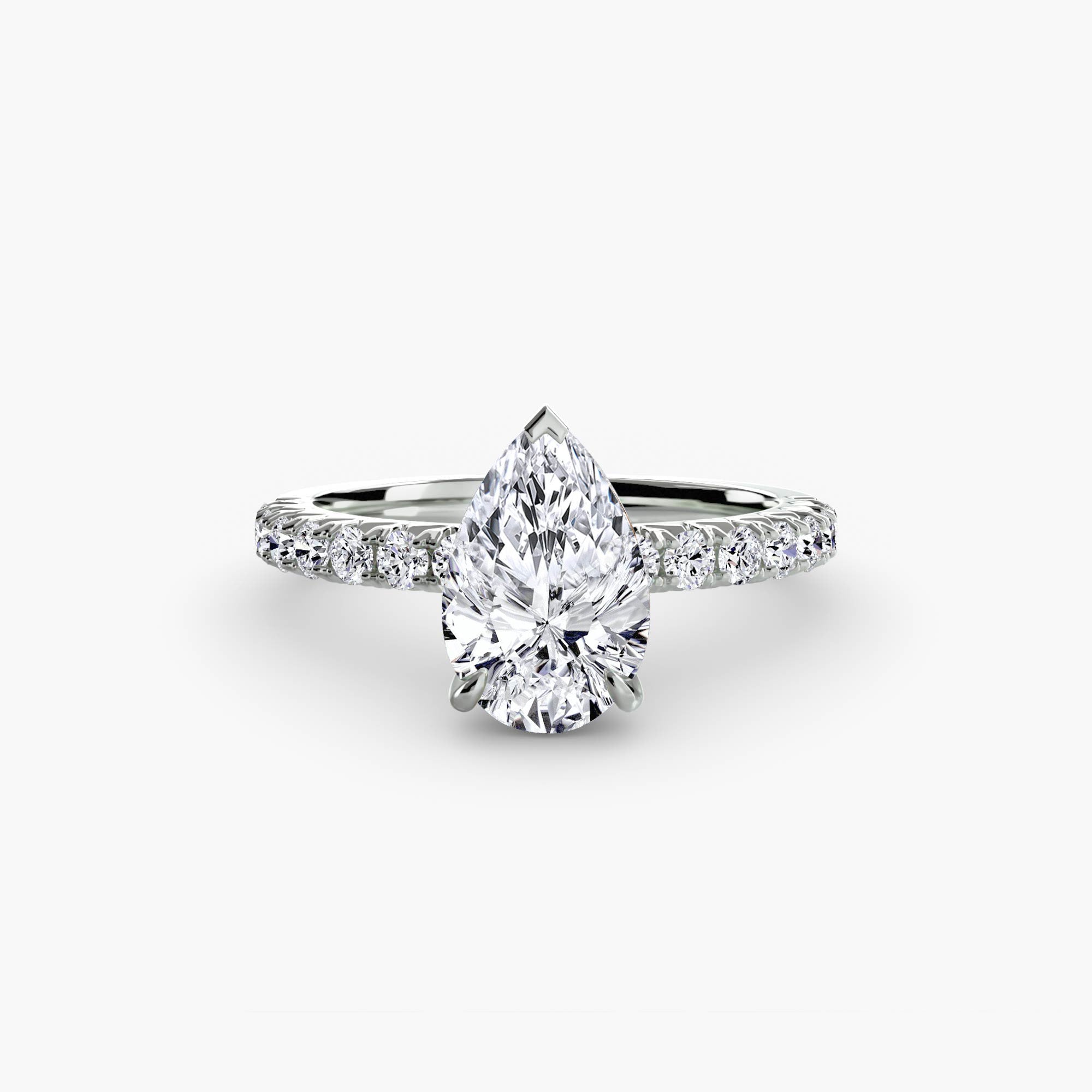 Solitaire with Pavé 6 ALZA