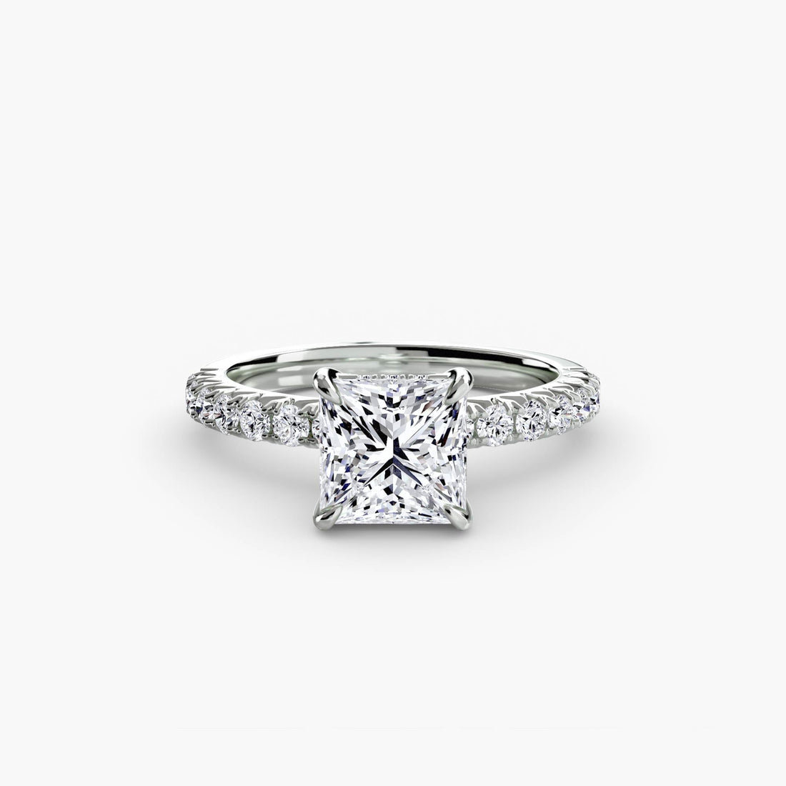 Solitaire with Pavé 6 ALZA
