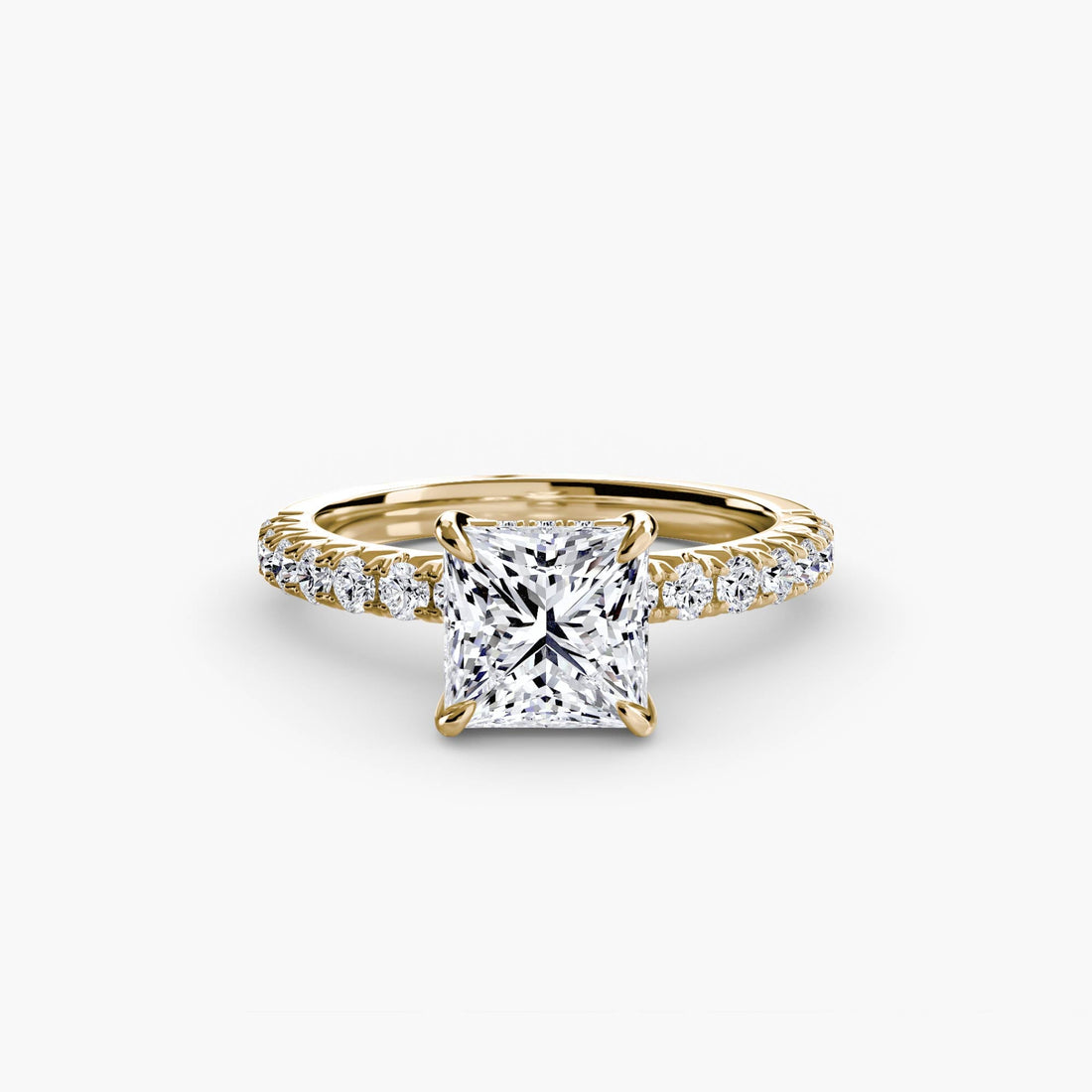 Solitaire with Pavé 6 ALZA
