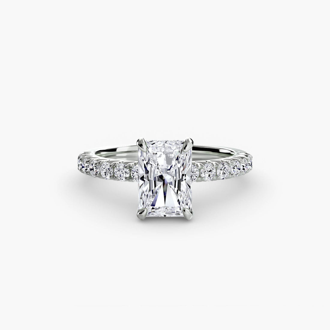 Solitaire with Pavé 6 ALZA