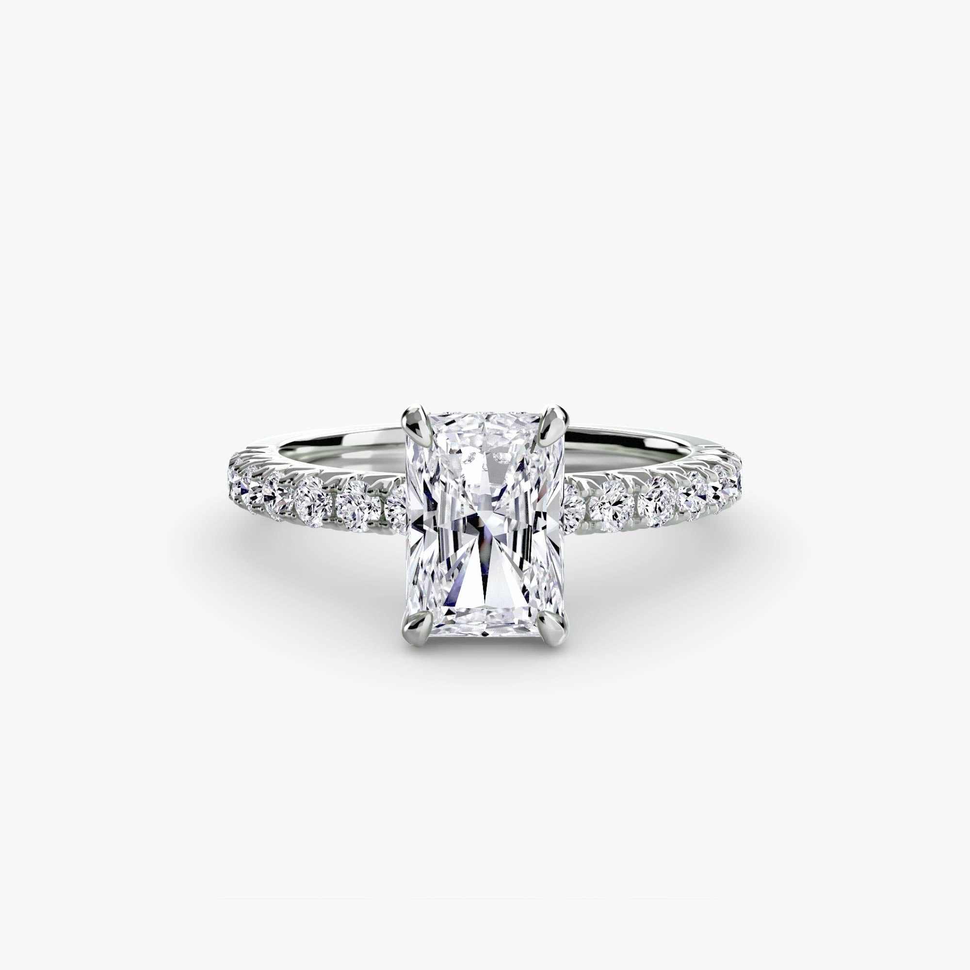 Solitaire with Pavé 6 ALZA