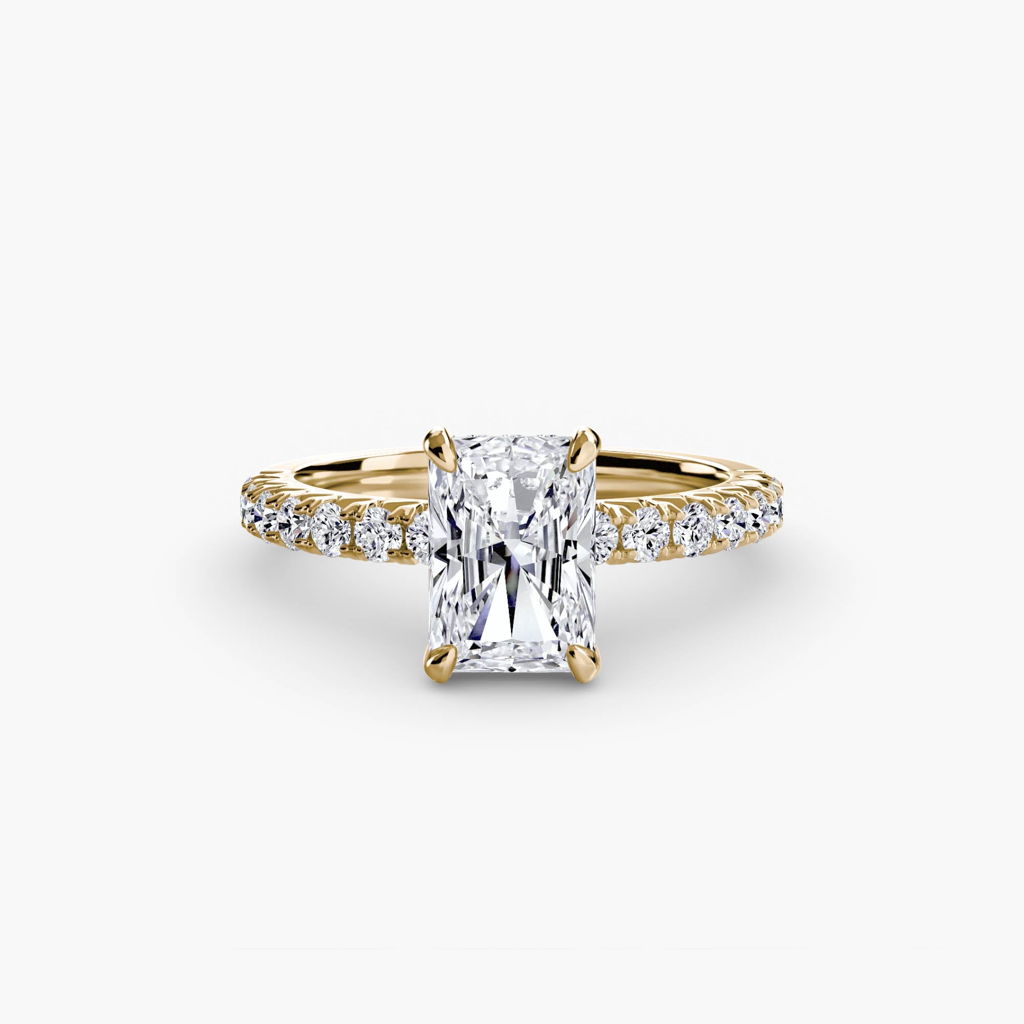 Solitaire with Pavé 6 ALZA