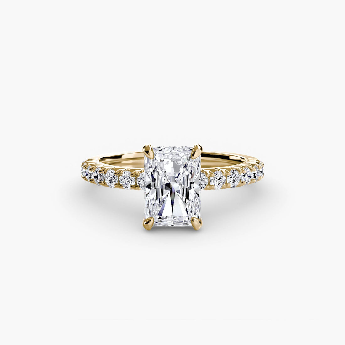 Solitaire with Pavé 6 ALZA