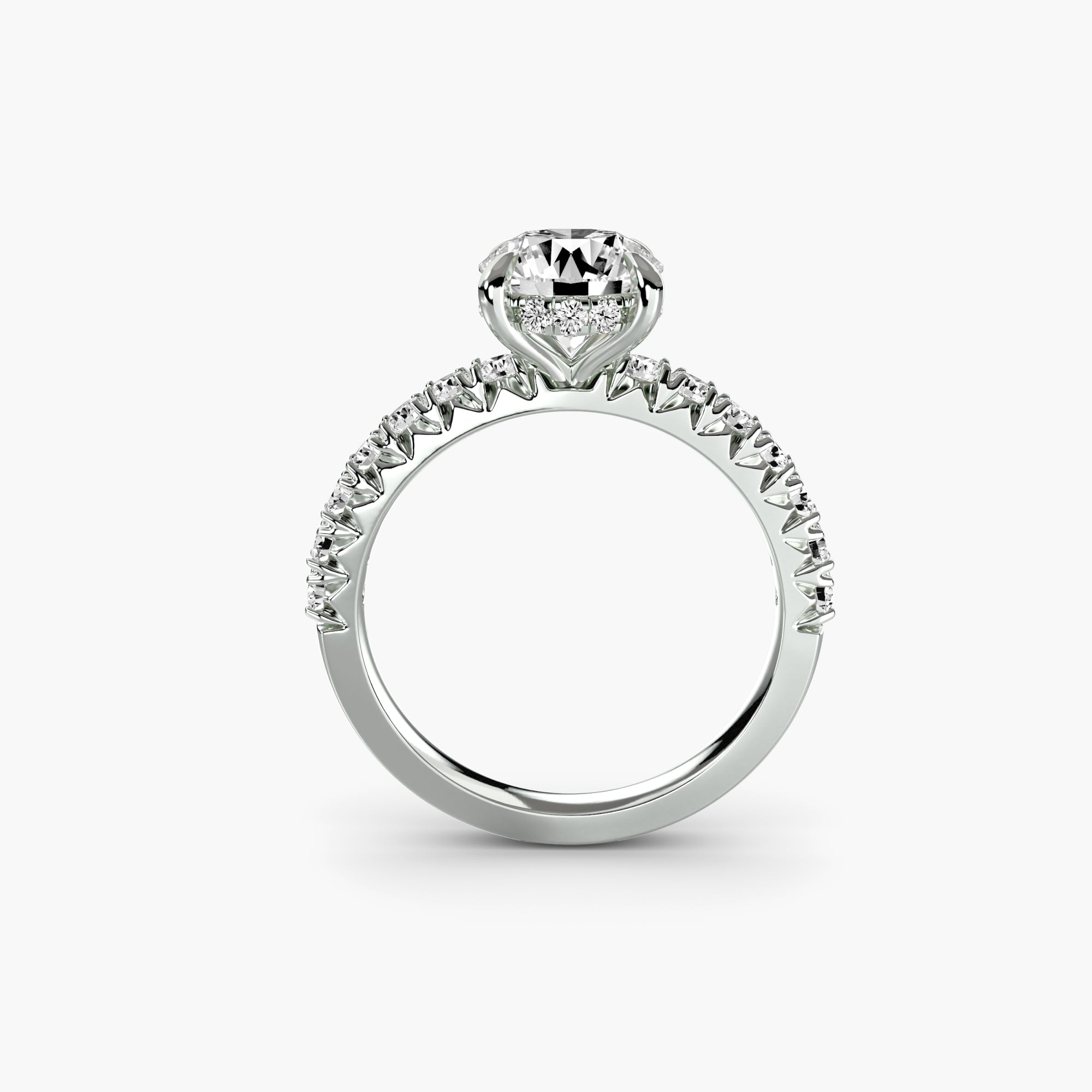 Solitaire with Pavé 6 ALZA